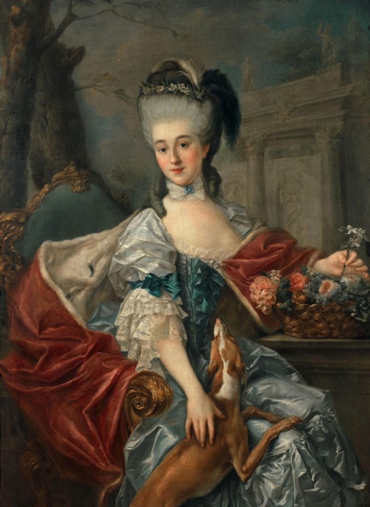 Marcello Bacciarelli, "The Portrait of Izabella Lubomirska of the Czartoryski family”, roughly 1770-1779, photo: Z.Reszka/The Wilanów Palace Museum